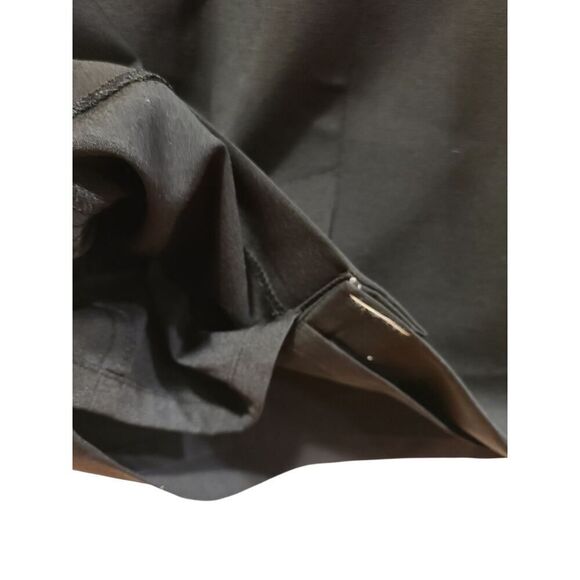 Talbot's Little Black Sheath Dresswith Ruffle Shoulder Detail | Petite 10 NWT - Picture 10 of 11